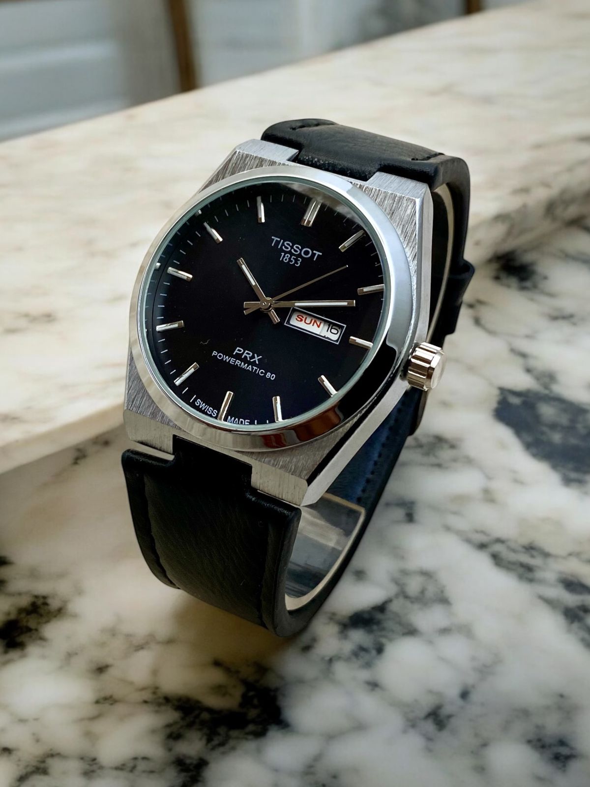 Tissot Prx Leather Strip Master Copy