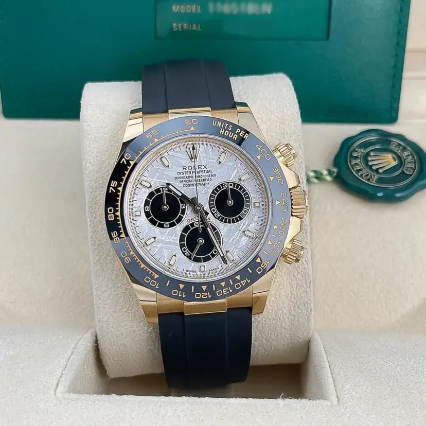 Rolex Daytona Oysterflex Yellow Gold Master Copy