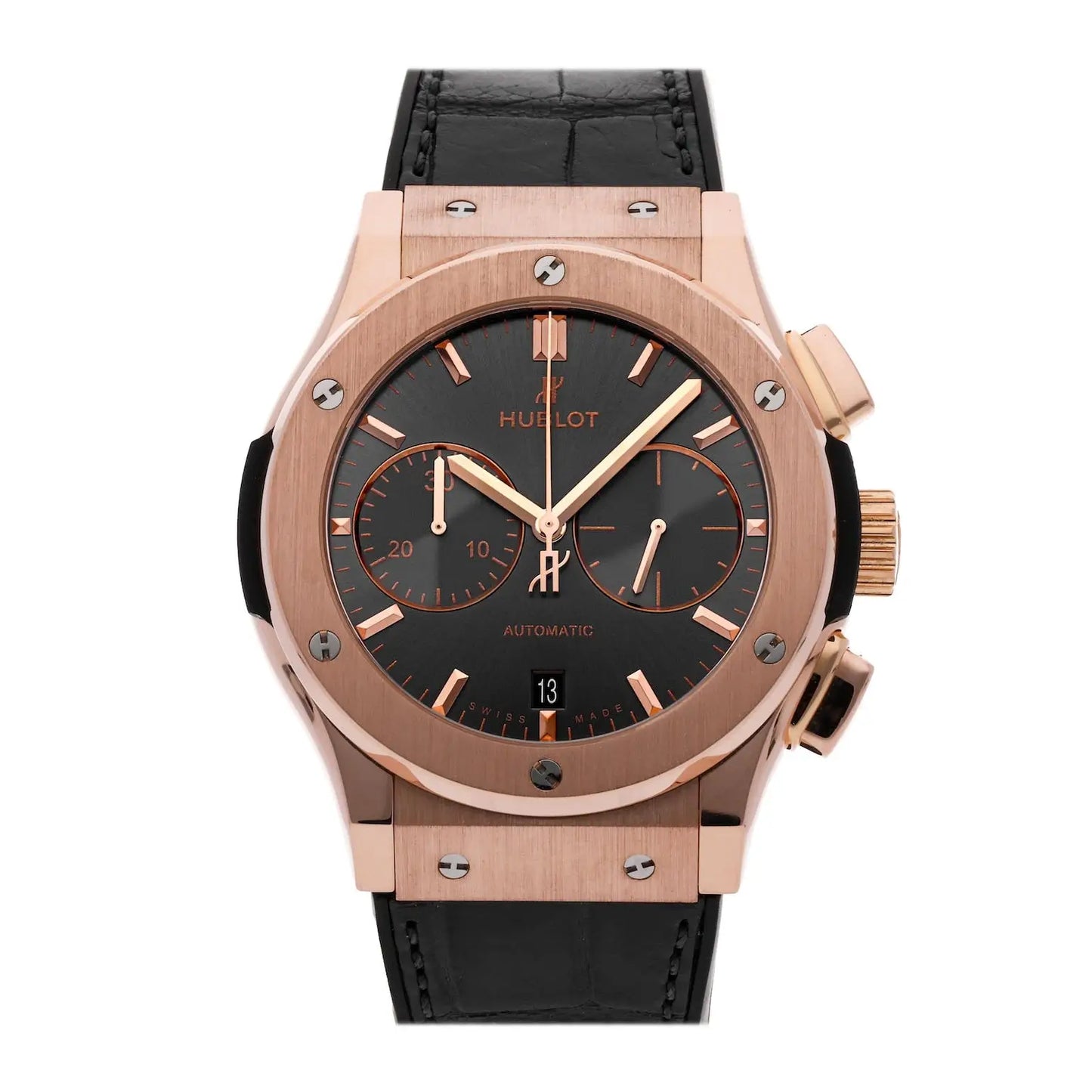 Hublot Rose Gold Classic Fusion Chronograph