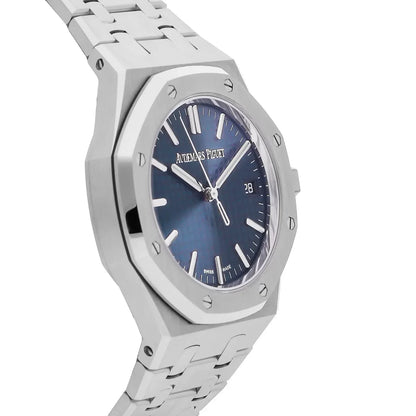 Royal Oak Silver Bracelet Blue Dial 2 copy