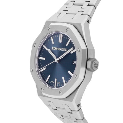 Royal Oak Silver Bracelet Blue Dial 2 copy