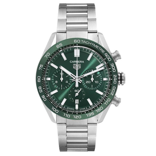 Tag Heuer Carrera Chronograph Green Dial Watch MASTER COPY