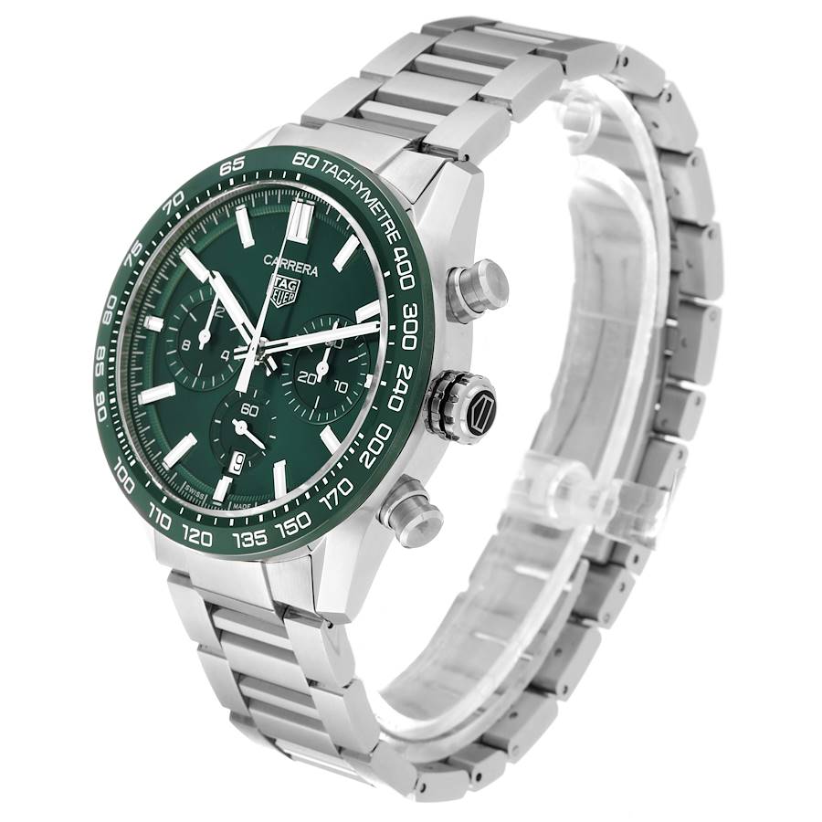 Tag Heuer Carrera Chronograph Green Dial Watch MASTER COPY