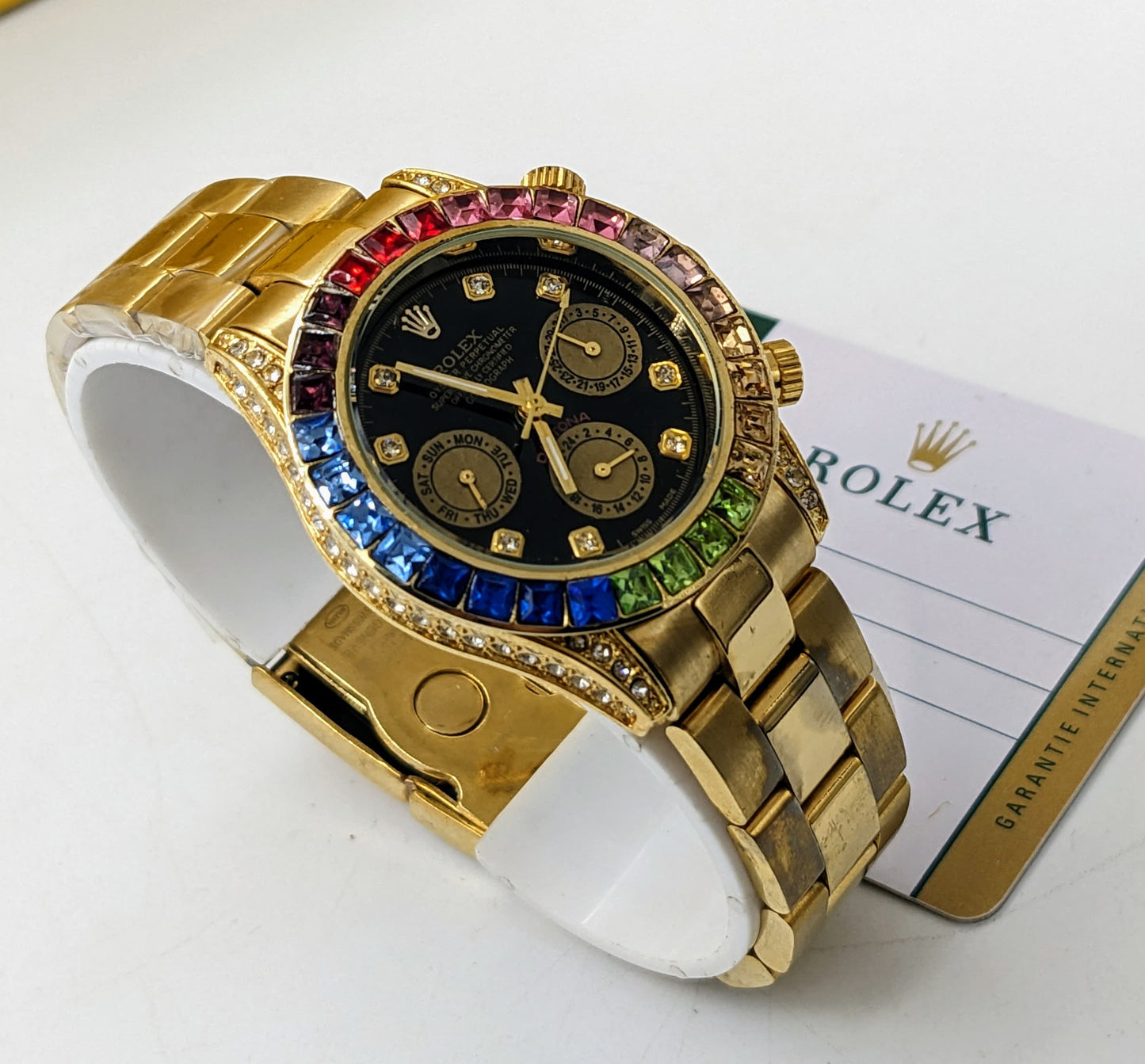 ROLEX DAYTONA LADIES COLLECTION FULL DIAMOND